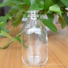 Botella de vidrio de alta calidad de 250 ml de grado farmacéutico para inyección